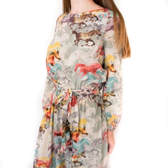 Anthropologie Multicolor Floral Jumpsuit - Picture 5 of 15